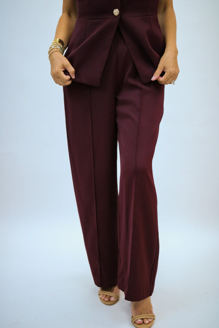 Howdy Honey Pants, Maroon