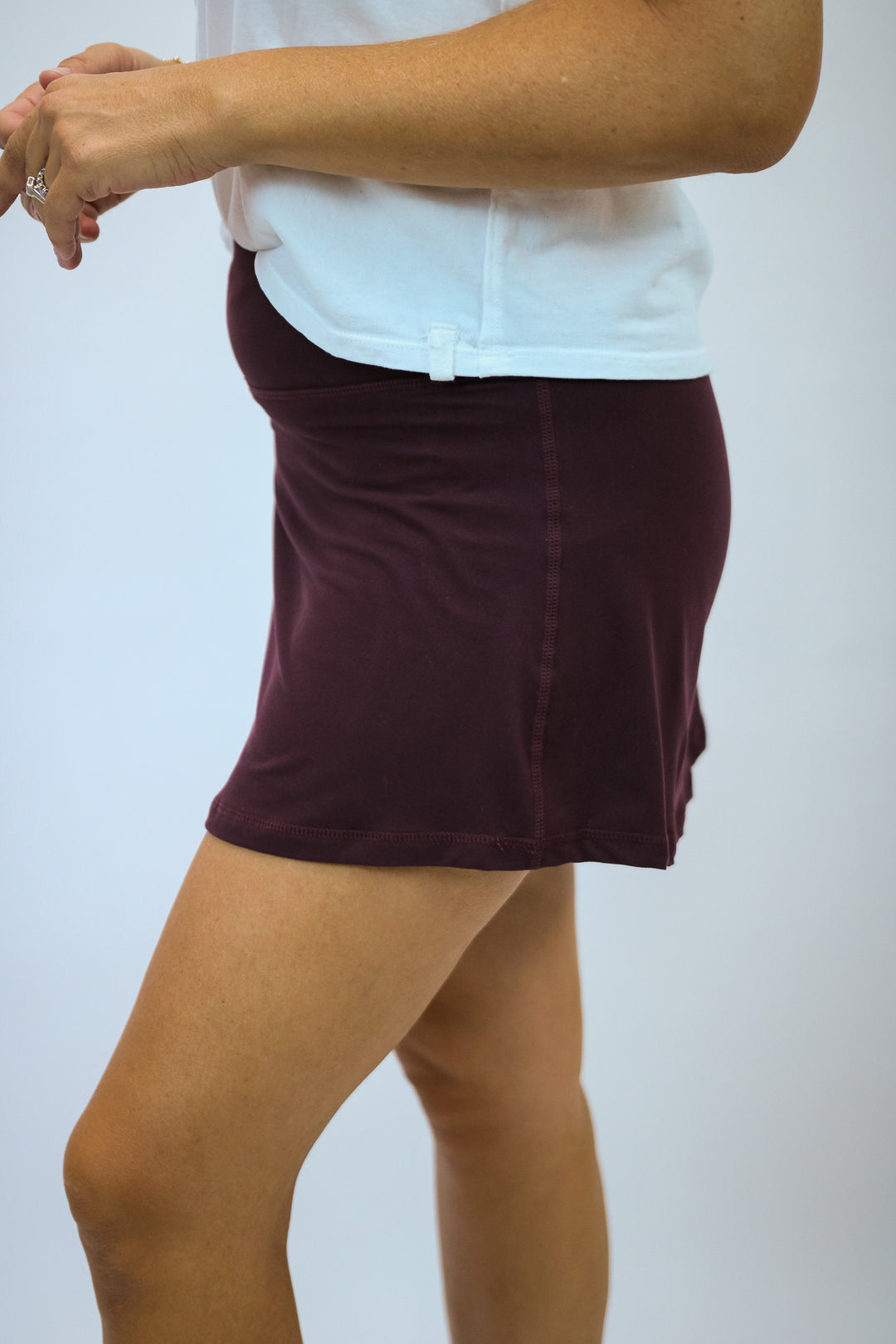 Ready for What's Next Skort, Maroon