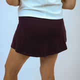 Ready for What's Next Skort, Maroon