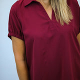 Tailgate Traditions Top, Maroon