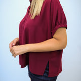 Tailgate Traditions Top, Maroon