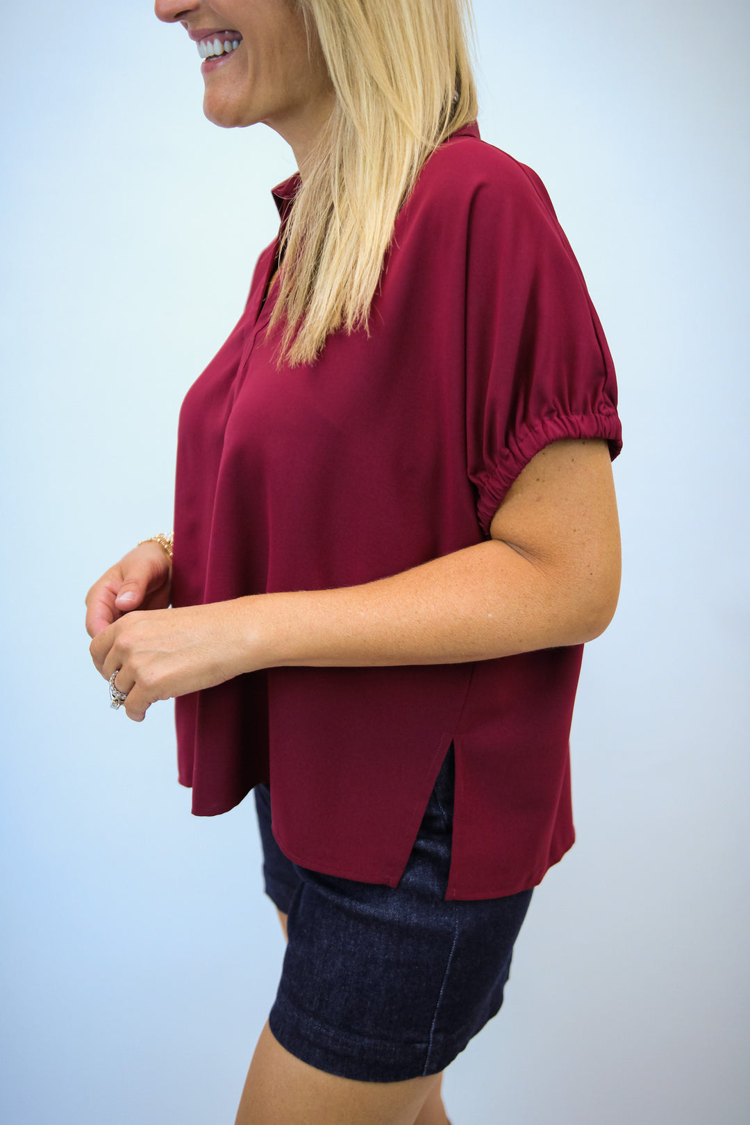 Tailgate Traditions Top, Maroon