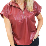 Poppy Pullover, Fired Brick