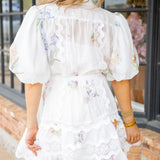 Softly Said Mini Dress, White