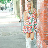 Front Porch Feelings Dress, Pumpkin