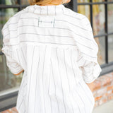 Seaside Cotton Strip, Ivory Combo