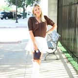 Janae Cardigan, Chocolate