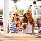 Select Striped Tank, Natural Heather