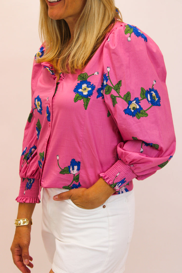 Springtime Melody Top, Pink