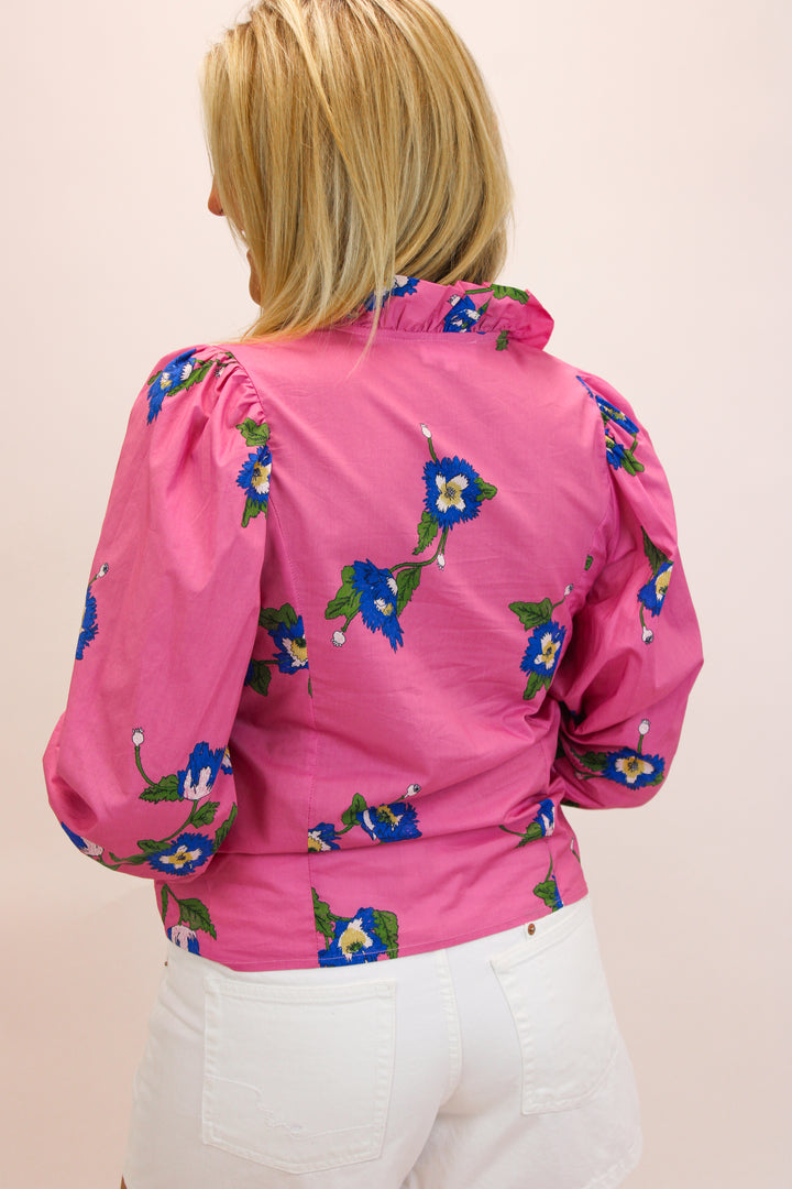 Springtime Melody Top, Pink
