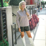 Jamie Shirt, Cream/Mink