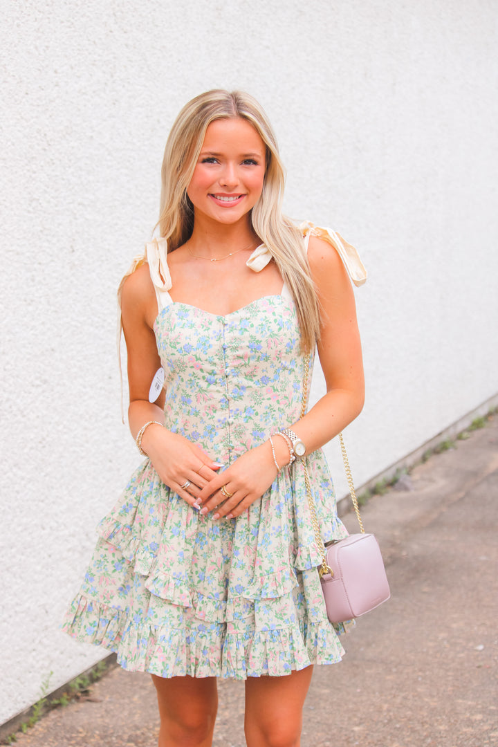 Wildflowers Promise Dress, Lavender