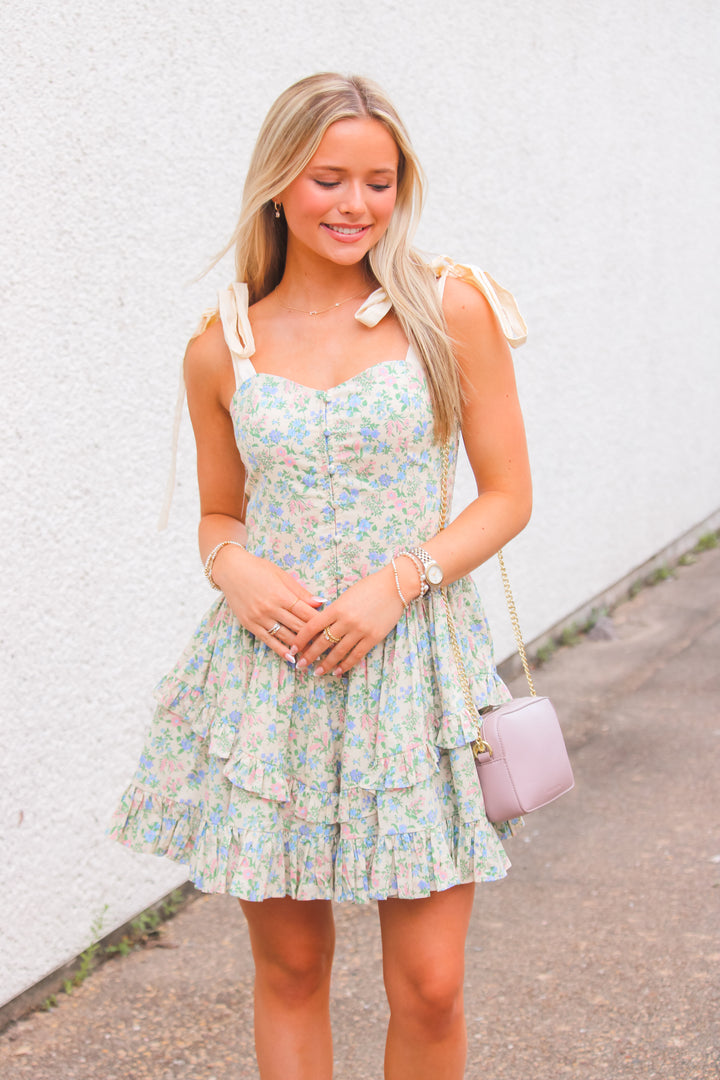 Wildflowers Promise Dress, Lavender