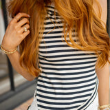 Knot My Vibe Top, Black Combo