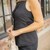 One More Chapter Top, Black