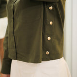 Theodora Shirt, Khaki