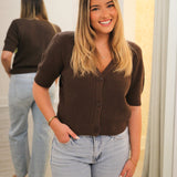 Janae Cardigan, Chocolate