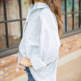 Morning Dew Oversized Shirt, Mint