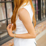Gentle Grace Top, Ivory