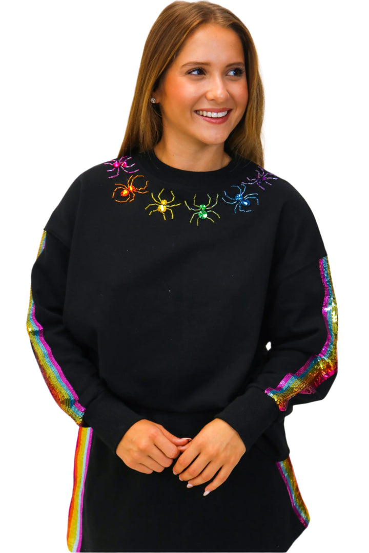 Rainbow Spiders Sweatshirt