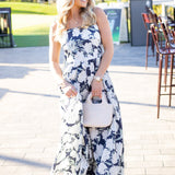 Navy Serenade Maxi Dress