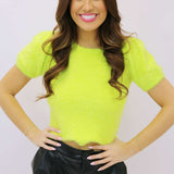 Chelsea Sweater, Lime