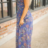 Ciella Floral Cotton Maxi Dress, New England Combo