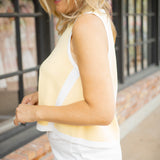 Citrus Sorbet Top, Lemon