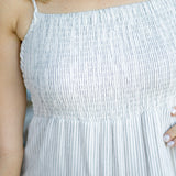 Balos Striped Maxi Dress, Natural