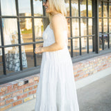 Balos Striped Maxi Dress, Natural