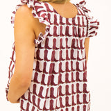 Charlie Top, Maroon Boots