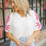 Pinky Promise Top, Cream