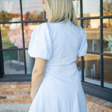 Market Day Mini Dress, Baby Blue