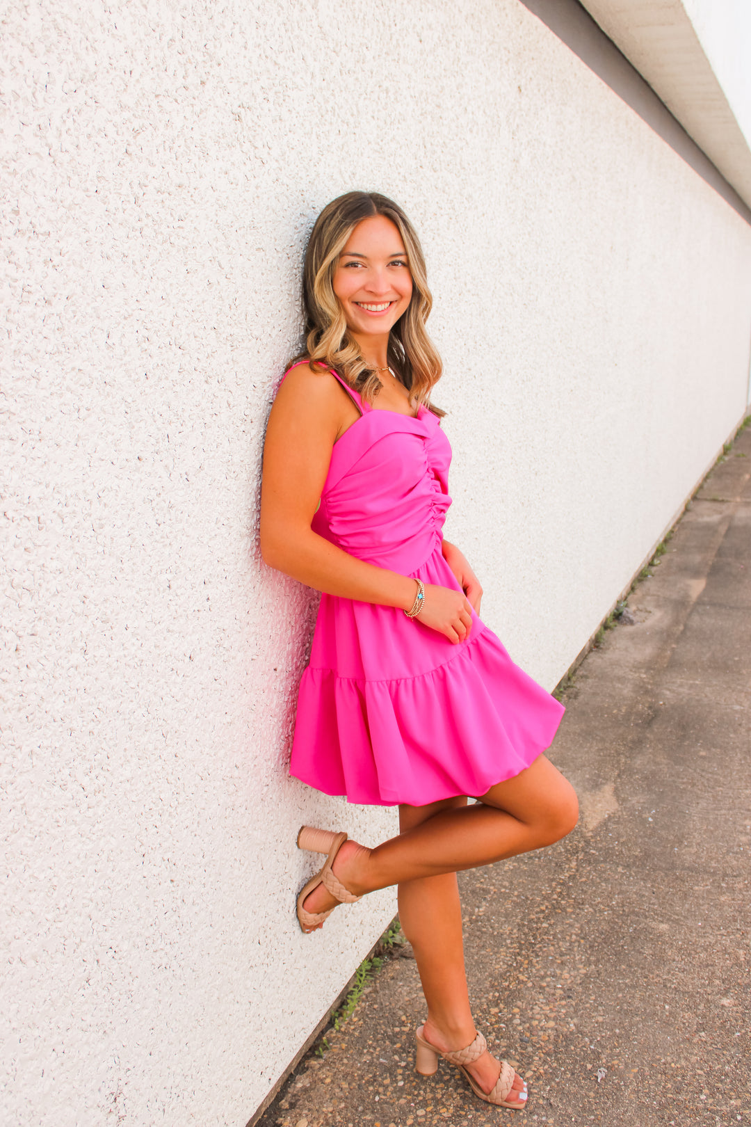 Pretty In Pink Dress, Shocking Pink