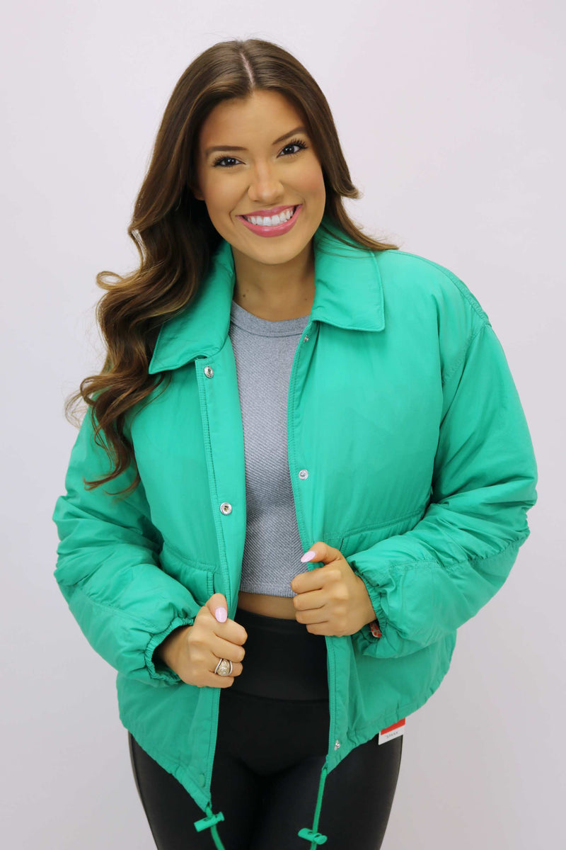 Off The Bleachers Coat, Lucky Charm