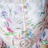 Crystal Blossom Dress, Pink