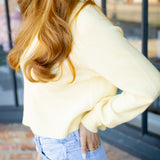 Coming Up Cozy Sweater, Pineapple