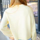 Coming Up Cozy Sweater, Pineapple