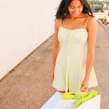 In The Right Places Dress, Creamy Lime