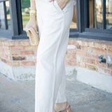 Daycation Twill Ankle Pant, Parchment