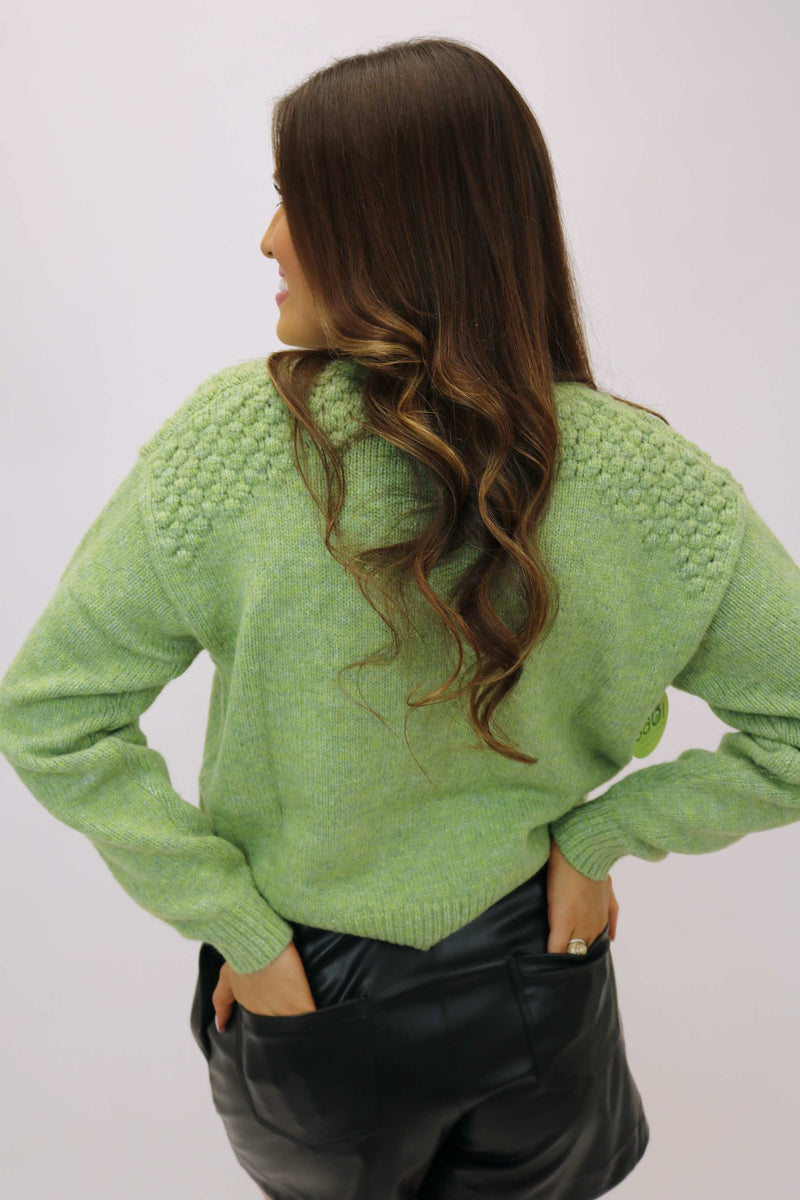Kiana Sweater, Spruce Green