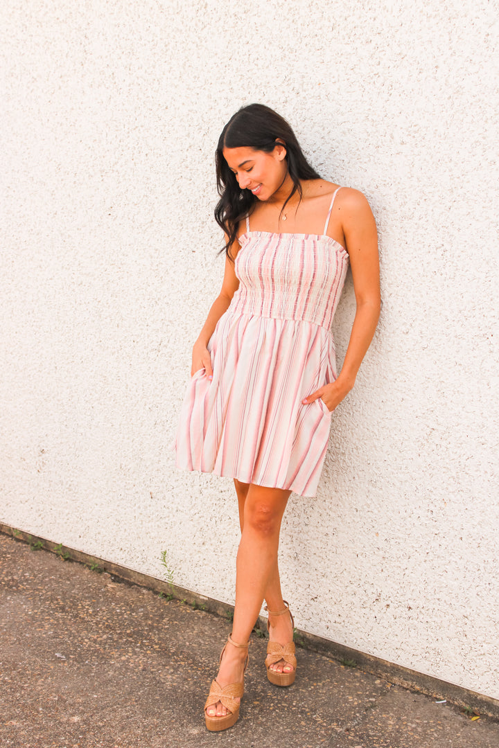 Lotty Dress, Pink
