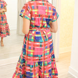 Rachel Dress, Circus Plaid