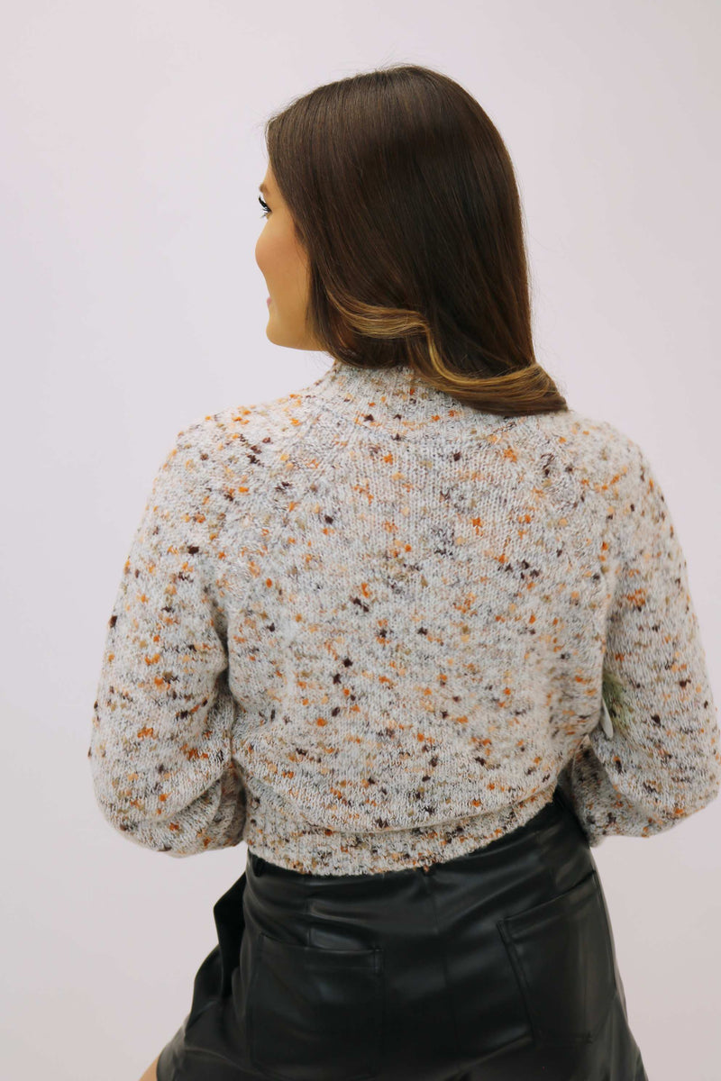 Jillian Sweater, Grey Marl
