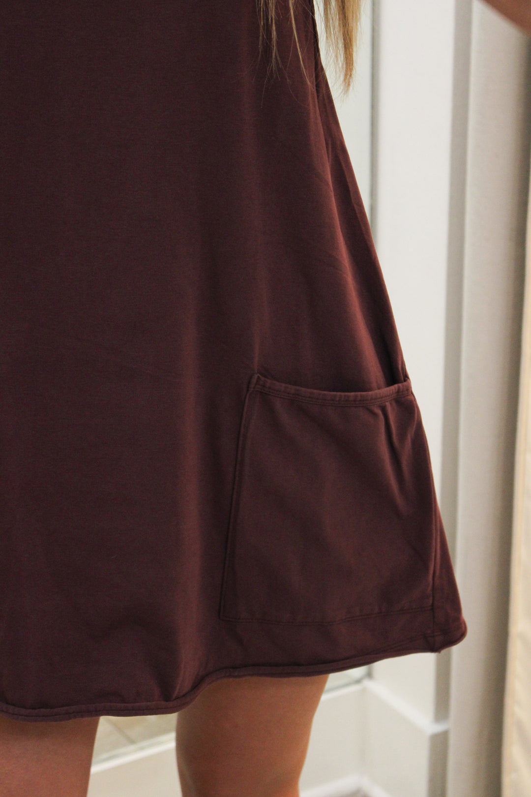 Hot Shot Mini Dress, Black Cherry