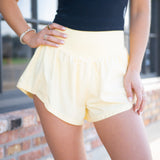 Carpe Diem Shorts, Sunlit Yellow
