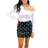 Kora Twist Front Top, White