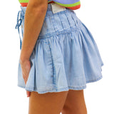 Roselle Denim Mini Skirt, Going Steady