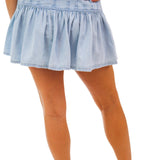 Roselle Denim Mini Skirt, Going Steady