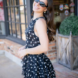 Raven Printed Mini Dress, Night Combo